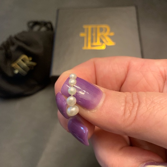 Lisa Robertson Jewelry New Lisa Robertson Pearl Ear Cuff Poshmark